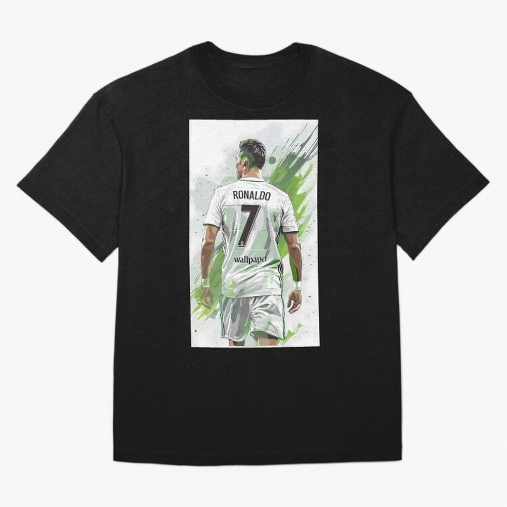 Ronaldo Oversized T-Shirt Step into FIFA World Cup 2026 USA Canada Mexico Spirit, with Brazil, Portugal and Argentina, Neymar, Haaland and Cristiano Ronaldo, Supporter Pride, Iconic Celebrations, Legendary Names and Global Match Day Energy; Ideal