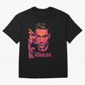 Cristiano Ronaldo Glow in the Dark Oversized T-Shirt Create FIFA World Cup 2026 for Fans of Neymar and England, Bringing Game Day Rituals, Football Legends, Country Pride and the Road to the Final; Perfect for People Who Love Argentina, Brazil,