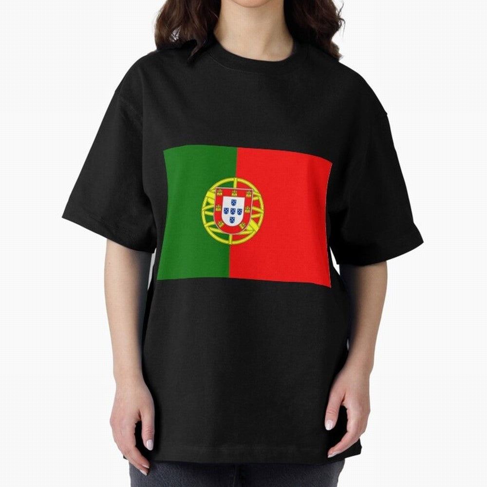 Viva Portugal Oversized T-Shirt Join the Global Buzz around Global Football Passion for FIFA World Cup 2026, Driven by Neymar, Haaland and Cristiano Ronaldo, England and Germany, Champion Mindset, Group Stage Buzz, Knockout Tension and Passionate
