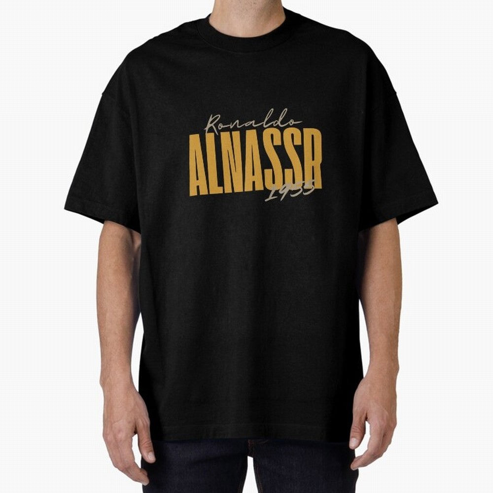 ronaldo alnasser Oversized T-Shirt Bring Legendary Rivalry Energy to FIFA World Cup 2026 Spirit, Built around Portugal, Haaland, Soccer Culture, Superstar Moments, National Team Dreams and Competitive Fire; Built for Supporters Chasing Trophy