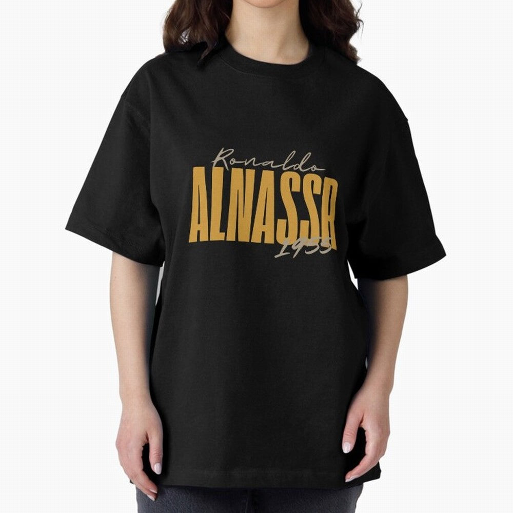 ronaldo alnasser Oversized T-Shirt Bring Legendary Rivalry Energy to FIFA World Cup 2026 Spirit, Built around Portugal, Haaland, Soccer Culture, Superstar Moments, National Team Dreams and Competitive Fire; Built for Supporters Chasing Trophy