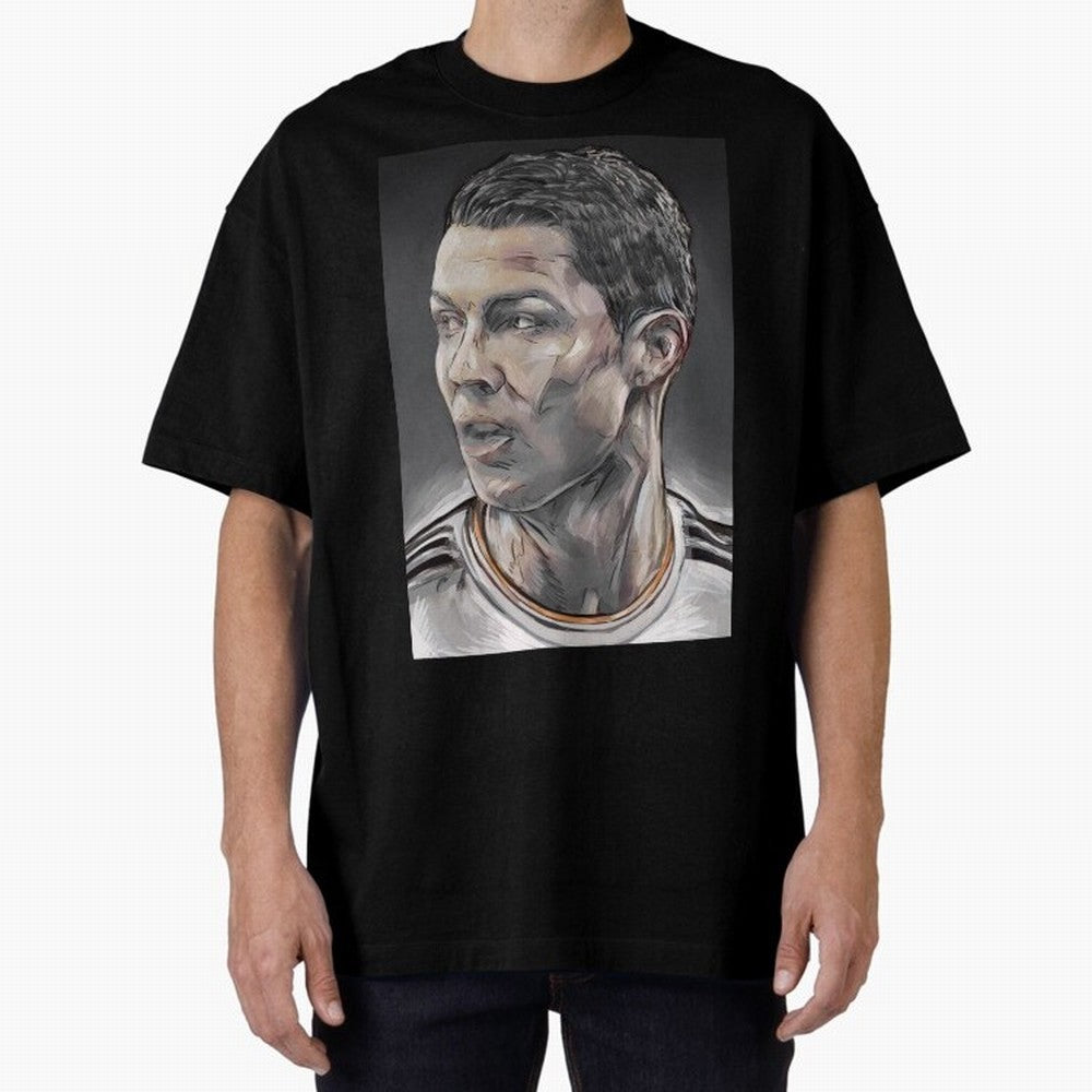 Cristiano Ronaldo Oversized T-Shirt Celebrate the Stars of the FIFA World Cup 2026 USA Canada Mexico Journey through Cristiano Ronaldo, Haaland and CR7 Highlights, Netherlands Pride, Vintage Soccer Flavor, Modern Football Stars, National Flags and