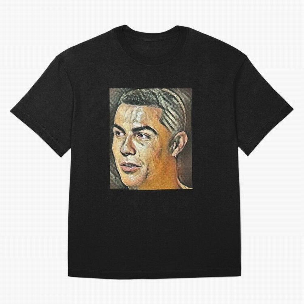 Cristiano Ronaldo Oversized T-Shirt Show Championship Spirit for FIFA World Cup 2026 Spirit, with Netherlands, Neymar, Football Passion, Legendary Performances, Festival Vibes and Supporter Community; Perfect for Fans, Collectors, Family