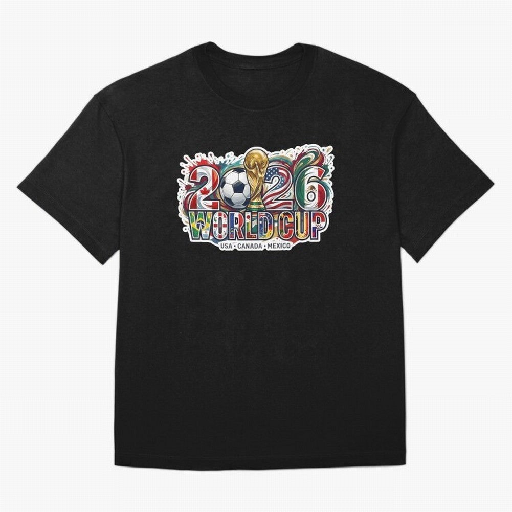 2026 World Cup International Futbol Football Soccer USA Canada Mexico Oversized T-Shirt Treasure FIFA World Cup 2026 USA Canada Mexico Spirit, Centered on England, Messi, Champion Mindset, Group Stage Buzz, Knockout Tension and Passionate Fan