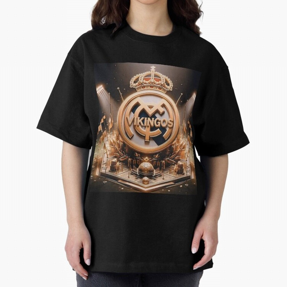 Vikings Oversized T-Shirt Make Game Day About FIFA World Cup 2026 Group Stage Centered on Mbappe and Neymar, Spain Energy, Football Passion, Legendary Performances, Festival Vibes and Supporter Community; Made for Collectors Who Enjoy Iconic