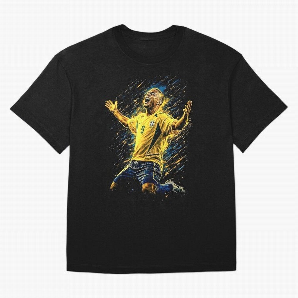 R9 Ronaldo Football Legend Oversized T-Shirt Celebrate Rivalries and Pride in Match Day Hype around FIFA World Cup 2026, Cristiano Ronaldo, France and Portugal, Game Day Rituals, Football Legends, Country Pride and the Road to the Final; Ideal for