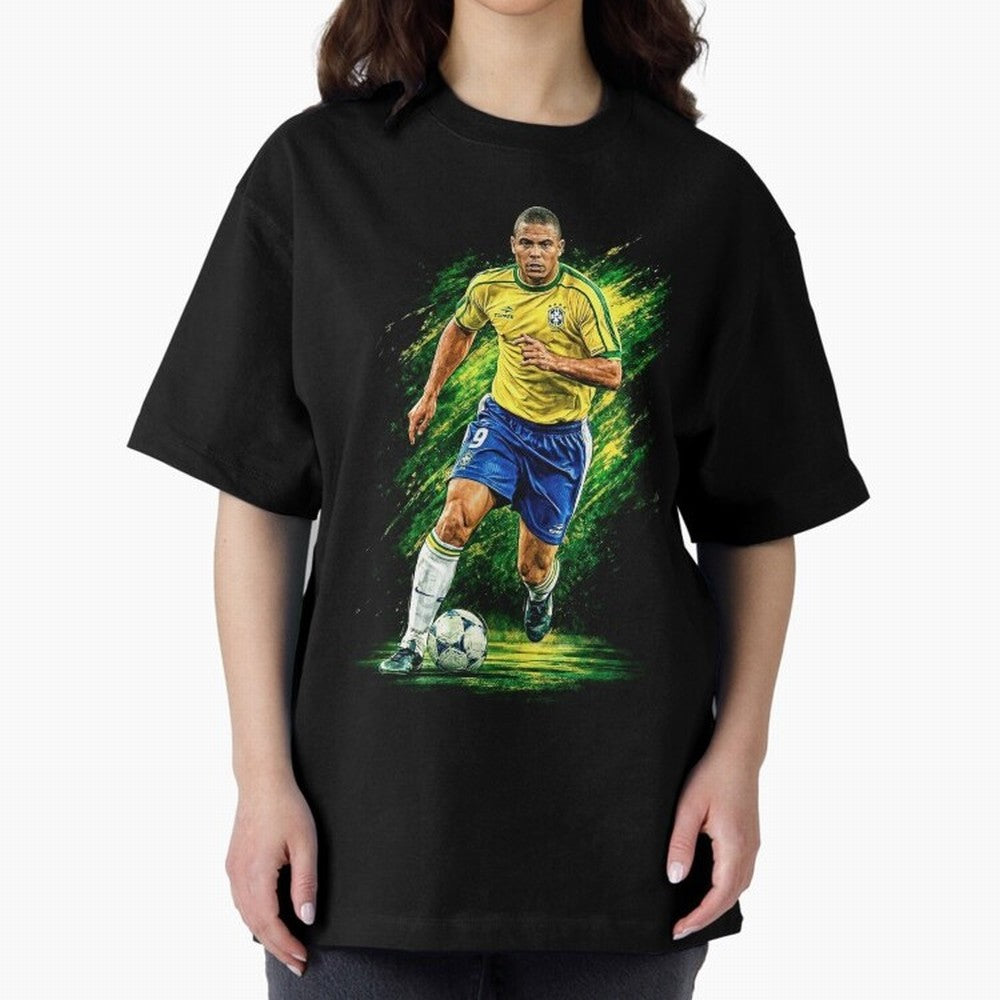 R9 Ronaldo Football Legend Oversized T-Shirt Bring Legendary Rivalry Energy to the FIFA World Cup 2026 Group Stage Journey through Haaland Highlights, Argentina, France and Brazil Pride, Football History, Final Match Energy, Crowd Noise and Once in