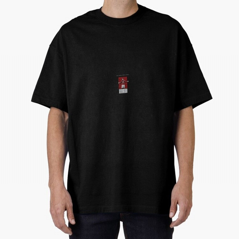 Ronaldo sticker Oversized T-Shirt Bring World Football Passion into FIFA World Cup 2026 USA Canada Mexico Centered on CR7 and Messi, Brazil, Portugal and Argentina Energy, Stadium Memories, Football Loyalty, International Chants and Championship