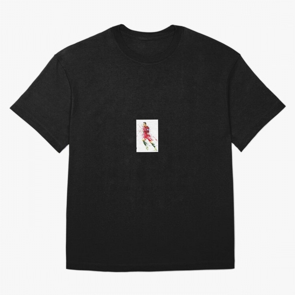 Ronaldo sticker Oversized T-Shirt Show Up for the Glory of the FIFA World Cup 2026 Group Stage Journey through Haaland and Mbappe Highlights, Argentina, France and Brazil Pride, Supporter Pride, Iconic Celebrations, Legendary Names and Global Match