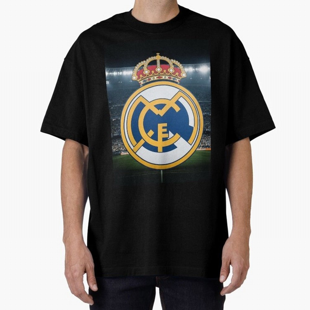 The Madridista Vikings Oversized T-Shirt Celebrate the Road through Match Day Hype around FIFA World Cup 2026, CR7, Spain and Netherlands, Stadium Chants, National Pride, Trophy Dreams and Unforgettable Football Memories; Perfect for Supporters Who