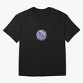 Soccer ball holographic sticker Oversized T-Shirt Celebrate Supporters United by Global Football Passion for FIFA World Cup 2026, Connected to Messi, CR7 and Mbappe, Portugal, Spain and Germany, Fan Favorite Moments, National Team Passion, Big