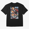 Built for 90 ¨C Anime Streetwear Football Art Oversized T-Shirt Back the Journey through FIFA World Cup 2026 Group Stage Spirit, Capturing Spain, Neymar, Retro Football Energy, Iconic Rivalries, Trophy Chase Drama and Stadium Atmosphere; Ideal for