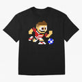 Ronaldo Manchester United (8-bit Football / Soccer Player) Oversized T-Shirt Celebrate the Road through Match Day Hype around FIFA World Cup 2026, CR7, Spain and Netherlands, Stadium Chants, National Pride, Trophy Dreams and Unforgettable Football