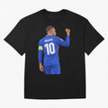 Kylian Mbappe France Oversized T-Shirt Create FIFA World Cup 2026 Spirit, Built around Brazil, Portugal and Argentina, Messi, Stadium Memories, Football Loyalty, International Chants and Championship Tradition; Ideal for Passionate Fans Who Love