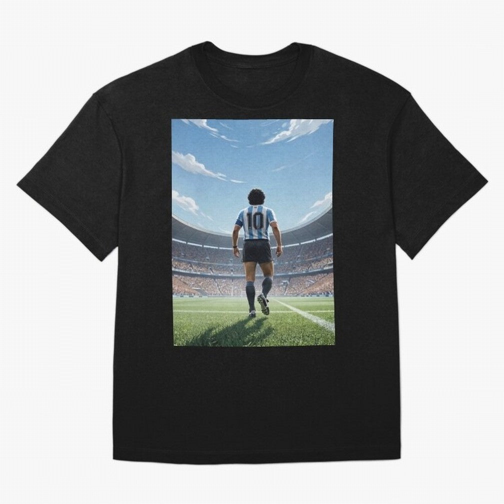 Diego Maradona Oversized T-Shirt Celebrate the Stars of FIFA World Cup 2026 USA Canada Mexico Spirit, Centered on Argentina and Brazil, Neymar, Soccer Culture, Superstar Moments, National Team Dreams and Competitive Fire; Perfect for Fans,