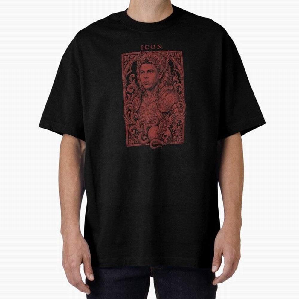 Ronaldo Naz¨¢rio ¡ª The Broken Phenomenon Oversized T-Shirt Feel FIFA World Cup 2026 USA Canada Mexico Spirit, Filled with Argentina, France and Brazil, Messi, Sports Nostalgia, International Competition, Famous Players and Unforgettable Victories;
