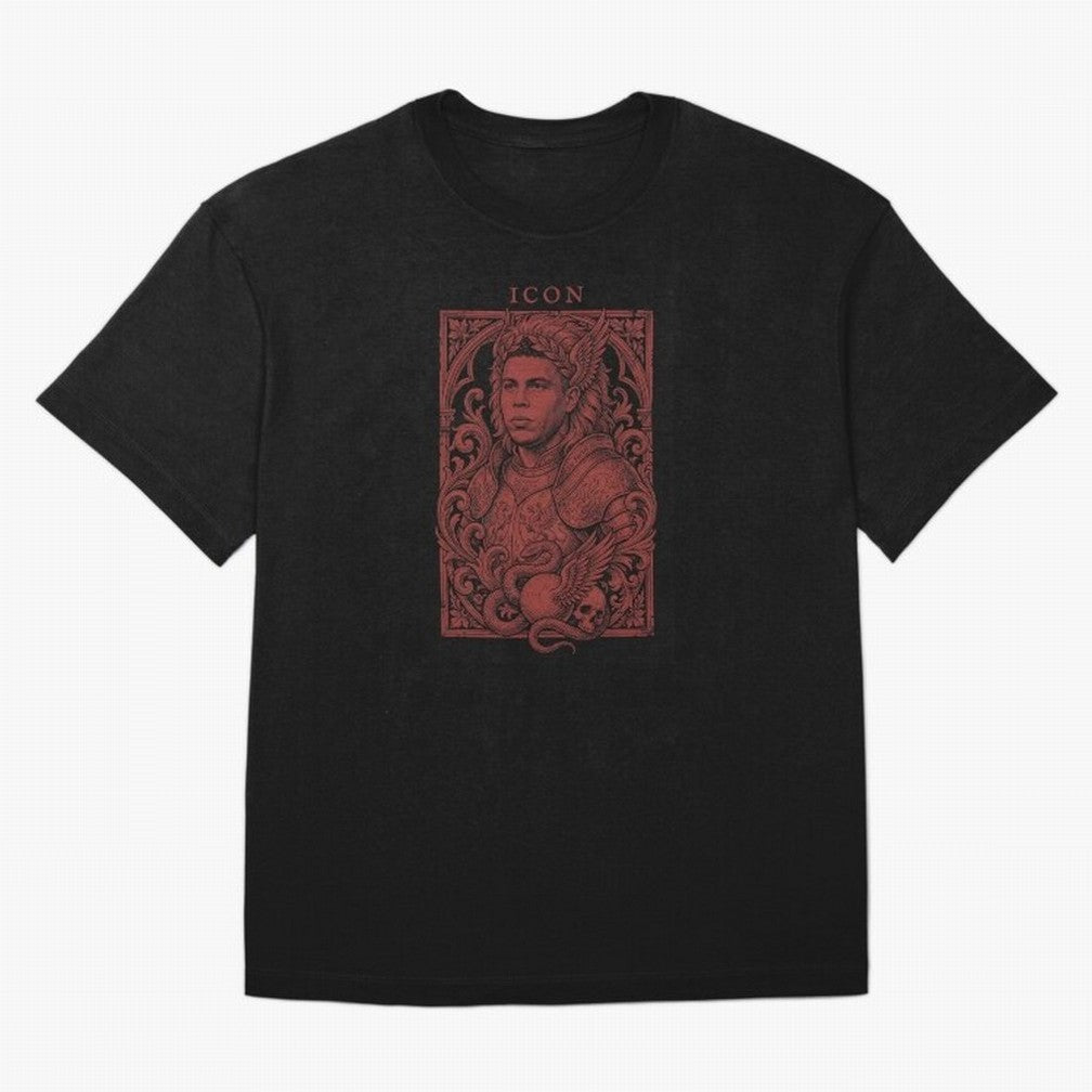 Ronaldo Naz¨¢rio ¡ª The Broken Phenomenon Oversized T-Shirt Feel FIFA World Cup 2026 USA Canada Mexico Spirit, Filled with Argentina, France and Brazil, Messi, Sports Nostalgia, International Competition, Famous Players and Unforgettable Victories;