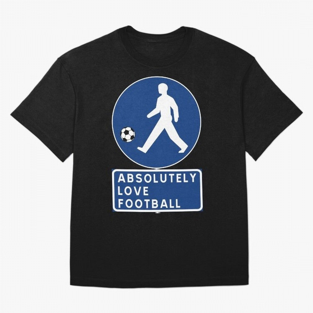 Absolutely Love Football Oversized T-Shirt Get Ready for Match Day Hype around FIFA World Cup 2026, Neymar, France and Portugal, Football Festival Excitement, Trophy Ambitions, Country Rivalries and Star Player Buzz; Great for Supporters Who Love