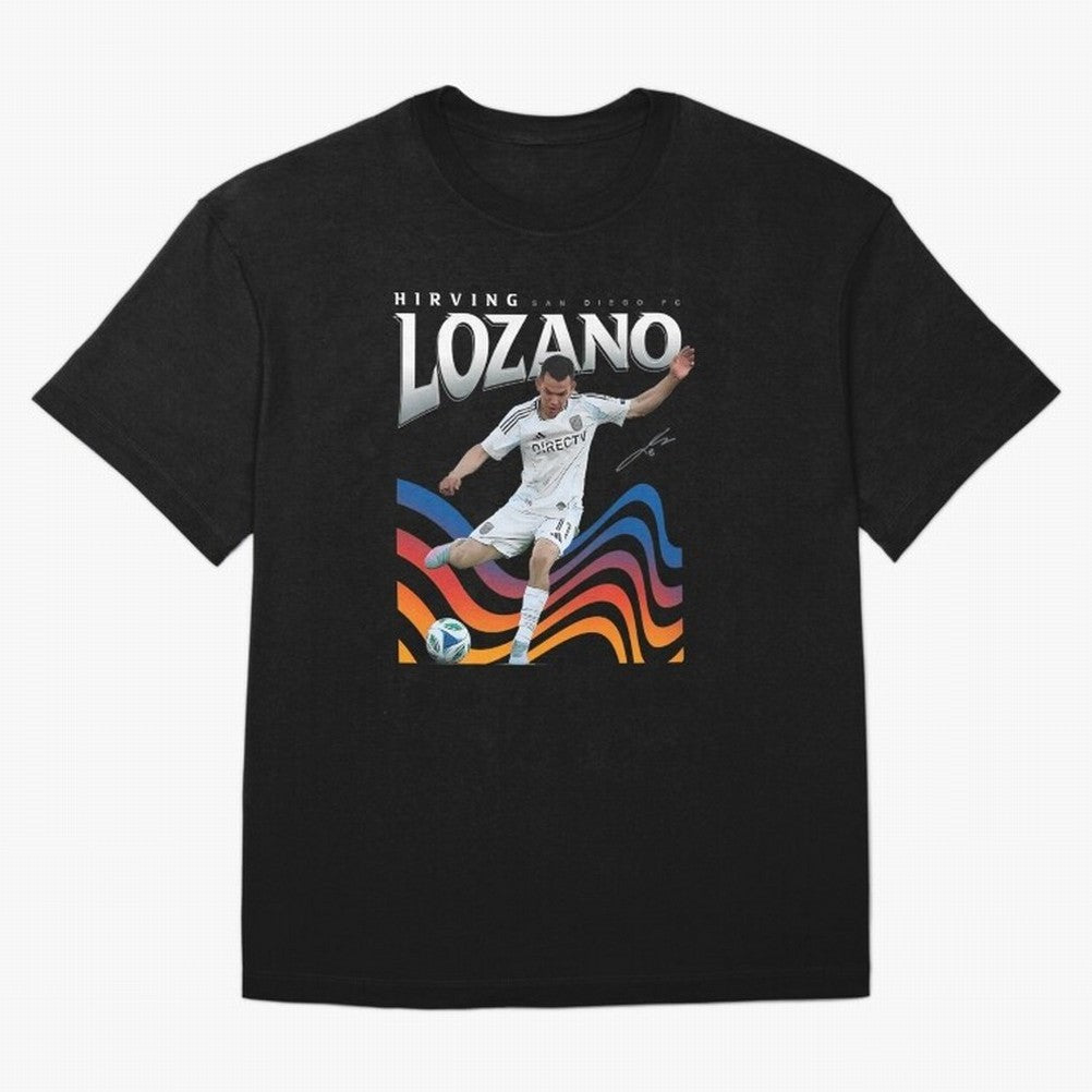 Hirving Lozano San Diego Fc Oversized T-Shirt Back the Journey through FIFA World Cup 2026 Group Stage Spirit, Centered on Germany, Messi and Cristiano Ronaldo, Game Day Rituals, Football Legends, Country Pride and the Road to the Final; Great for