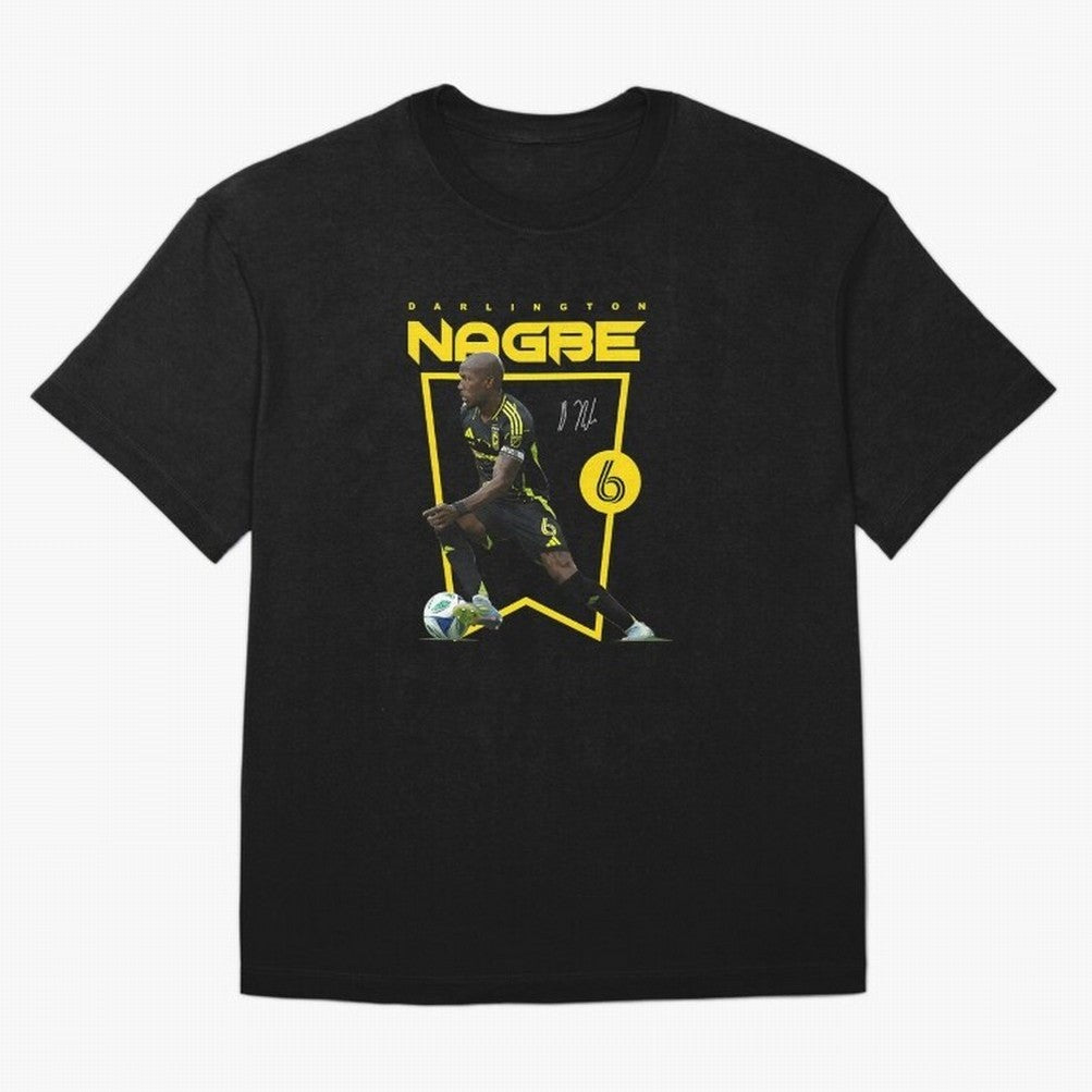 Darlington Nagbe Columbus Crew Oversized T-Shirt Show Your Tournament Heart for Match Day Hype around FIFA World Cup 2026, Mbappe and Neymar, Portugal, Spain and Germany, Tournament Hype, Historic Matchups, Family Viewing Parties and Global Sports