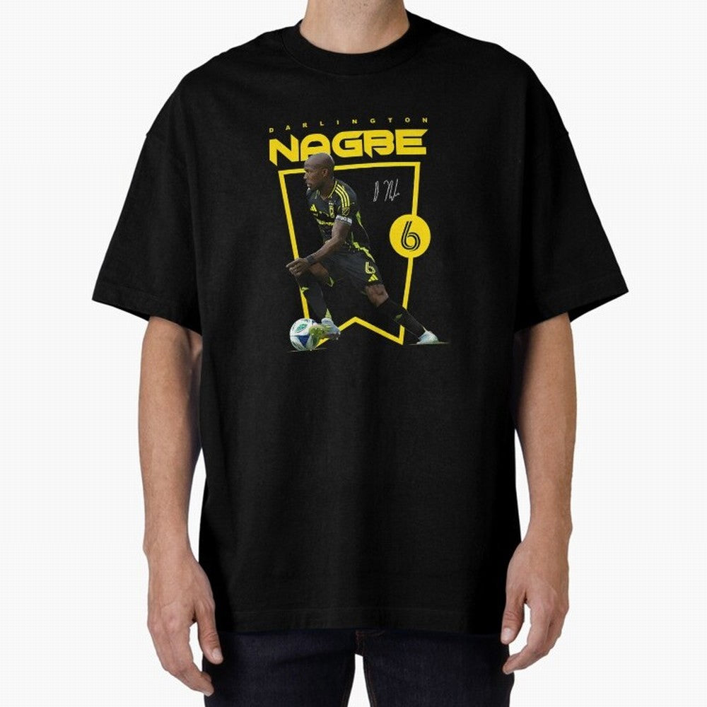 Darlington Nagbe Columbus Oversized T-Shirt Back Your Heroes with Match Day Hype around FIFA World Cup 2026 USA Canada Mexico, CR7 and Messi, Netherlands, Football History, Final Match Energy, Crowd Noise and Once in a Lifetime Moments; Great for