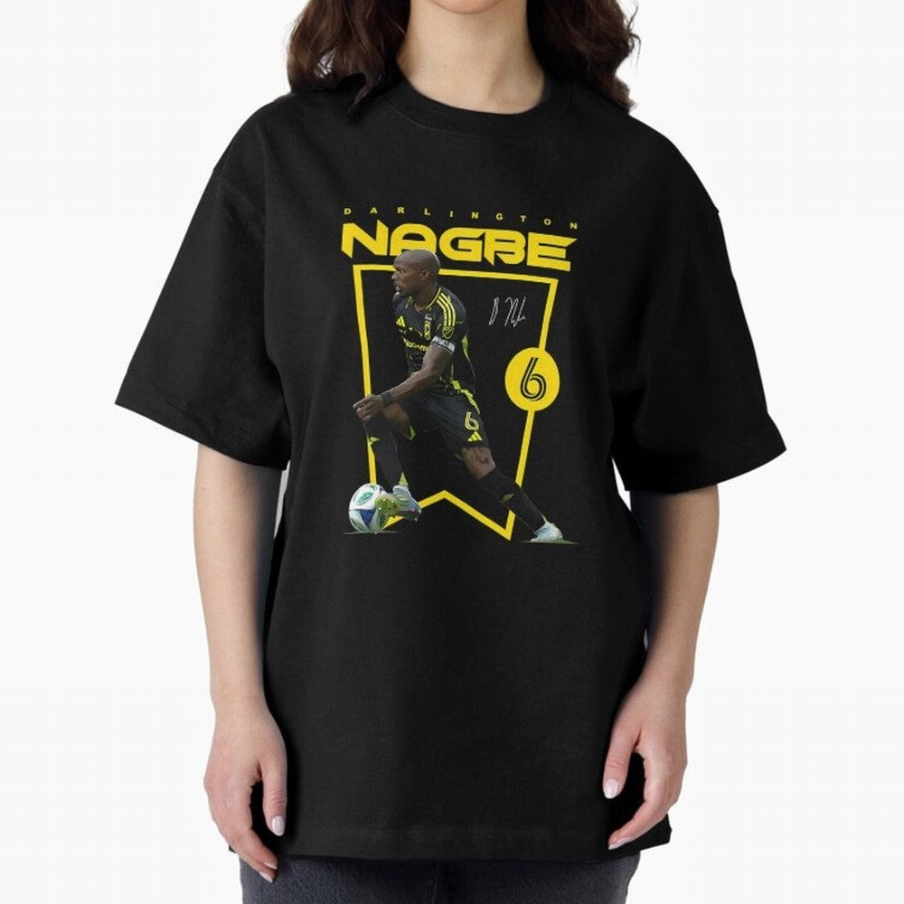 Darlington Nagbe Columbus Oversized T-Shirt Back Your Heroes with Match Day Hype around FIFA World Cup 2026 USA Canada Mexico, CR7 and Messi, Netherlands, Football History, Final Match Energy, Crowd Noise and Once in a Lifetime Moments; Great for