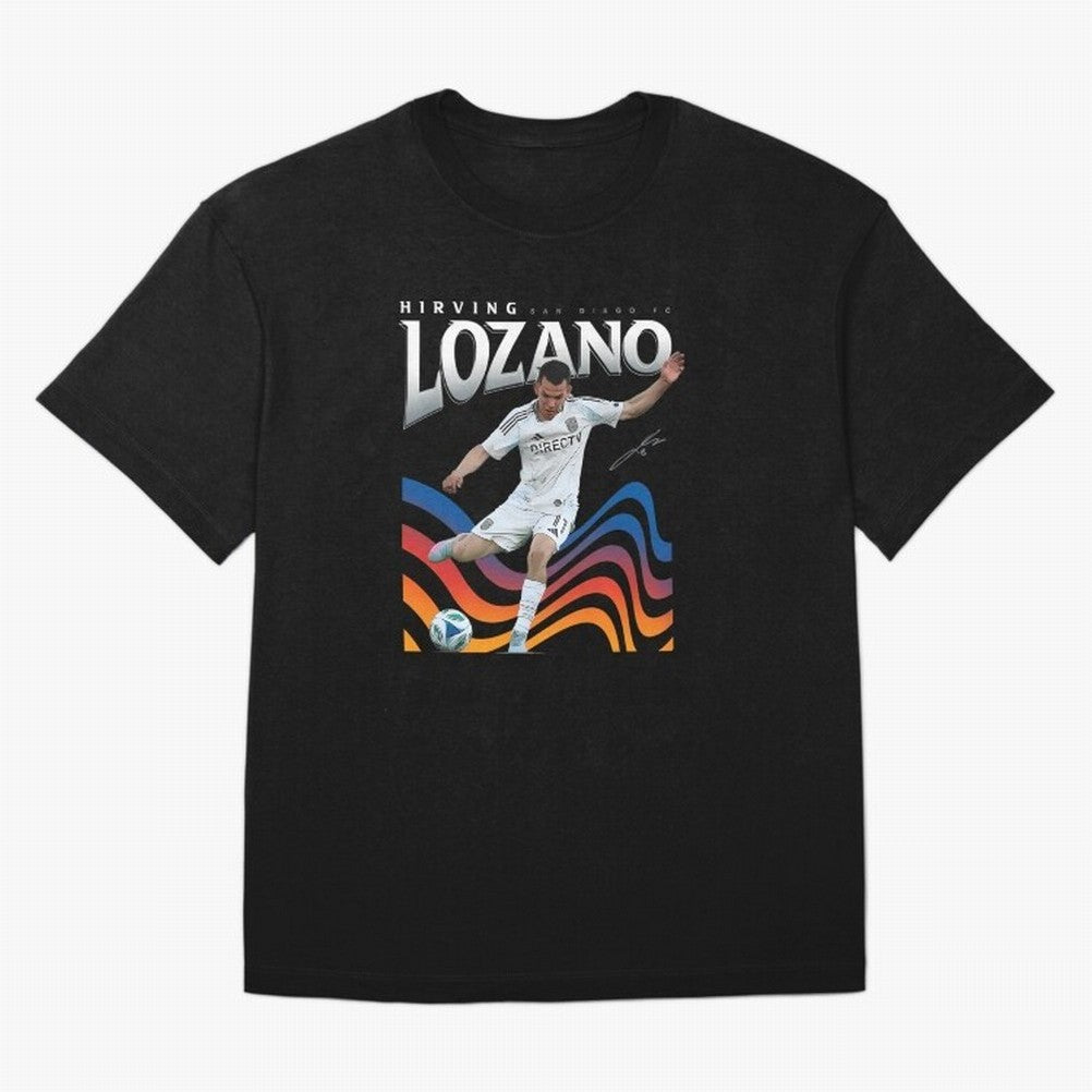 Hirving Lozano San Diego Oversized T-Shirt Follow Match Day Hype around FIFA World Cup 2026 Group Stage, Neymar, Haaland and Cristiano Ronaldo, Spain and Netherlands, Championship Spirit, Famous Goals, Roaring Crowds and International Football