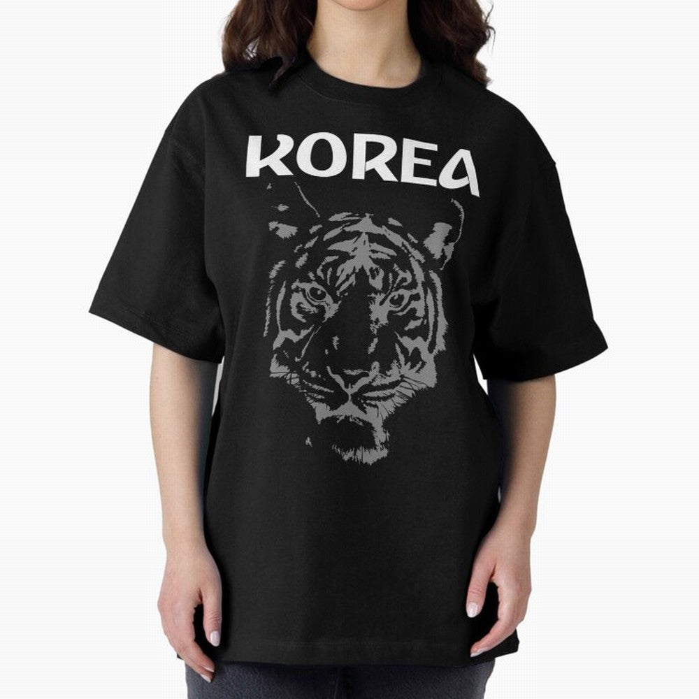 Team Korea Soccer Oversized T-Shirt Capture Stadium Memories from Match Day Hype around FIFA World Cup 2026 Group Stage, CR7, Germany, Worldwide Fan Energy, Dramatic Goals, Stadium Lights and Championship Celebrations; Perfect for Fans, Collectors,