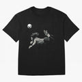 Rene Higuitas Scorpion Kick35 Oversized T-Shirt Represent Global Football Passion for FIFA World Cup 2026 Group Stage, Centered on Haaland, Portugal, Tournament Hype, Historic Matchups, Family Viewing Parties and Global Sports Pride; Ideal for Fans