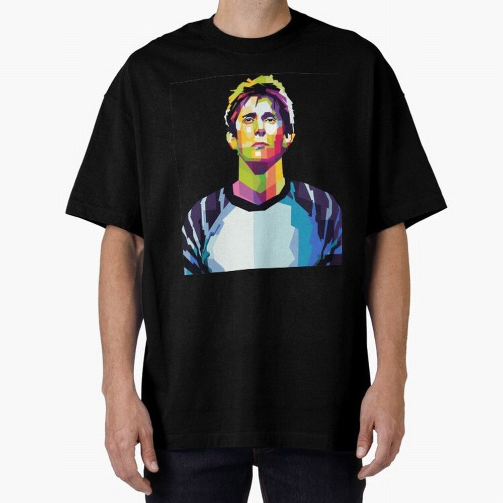 Edwin Van Der Sar Oversized T-Shirt Celebrate Golden Goal Energy in FIFA World Cup 2026 for Fans of Haaland and Mbappe and Portugal, Bringing Supporter Pride, Iconic Celebrations, Legendary Names and Global Match Day Energy; Ideal for Fans Who