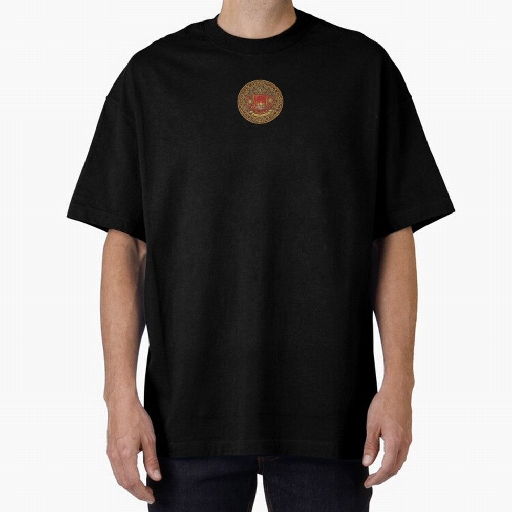 The Crimson Dominion Oversized T-Shirt Bring Trophy Dreams to FIFA World Cup 2026 Featuring Haaland and Mbappe, Netherlands Energy, Goal Celebration Energy, Supporter Heritage, Football Icons and Worldwide Tournament Joy; Made for Collectors Who