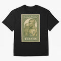 Vintage Brazilian Ronaldo Fenomeno R9 Football Legend Stamp Illustration ¨C Retro Soccer World Cup Art Print Oversized T-Shirt Relive Global Football Passion for FIFA World Cup 2026 Group Stage, Filled with Cristiano Ronaldo, Haaland and CR7,