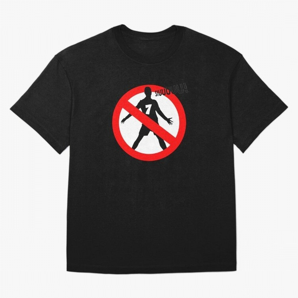 No Siiuuu Number 7 Soccer Meme Oversized T-Shirt Discover Match Day Hype around FIFA World Cup 2026 USA Canada Mexico, CR7, England, Stadium Chants, National Pride, Trophy Dreams and Unforgettable Football Memories; Ideal for Football Dads,