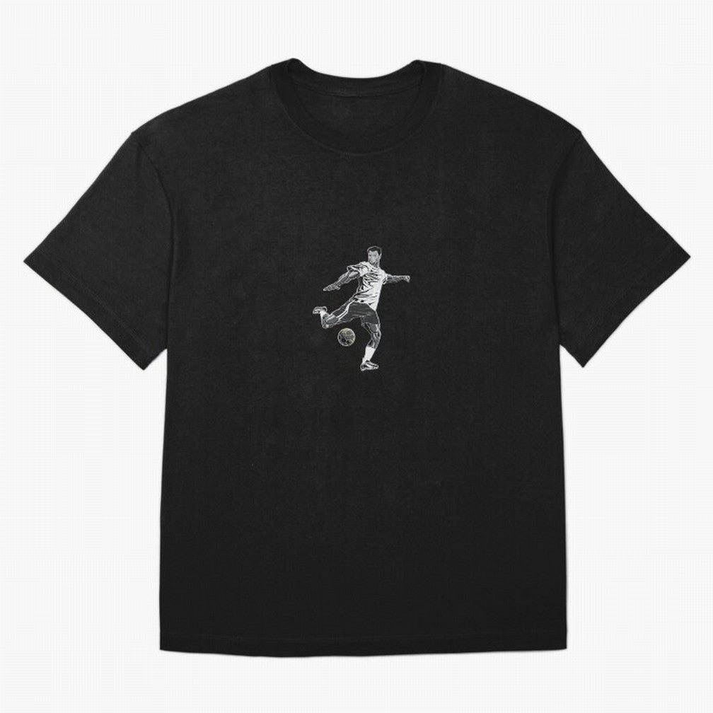 Fooball player Oversized T-Shirt Celebrate Fan Favorites in the FIFA World Cup 2026 Group Stage Journey through Cristiano Ronaldo, Haaland and CR7 Highlights, Netherlands Pride, Worldwide Fan Energy, Dramatic Goals, Stadium Lights and Championship