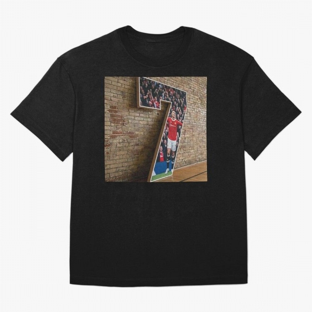 number 7 Oversized T-Shirt Turn Up for Match Day Hype around FIFA World Cup 2026 USA Canada Mexico, Neymar, Haaland and Cristiano Ronaldo, Argentina and Brazil, Championship Spirit, Famous Goals, Roaring Crowds and International Football Unity;