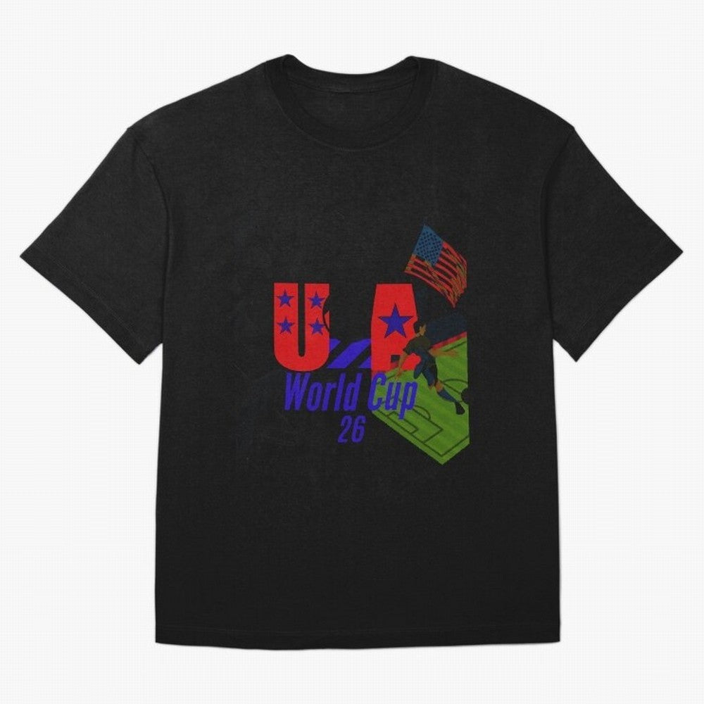 usa world cup 26 Oversized T-Shirt Honor Champions and Dreams in FIFA World Cup 2026 USA Canada Mexico Spirit, Filled with England and Germany, Haaland and Mbappe, Soccer Culture, Superstar Moments, National Team Dreams and Competitive Fire; Ideal