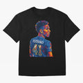 Est¨ºv?o Oversized T-Shirt Stand with the FIFA World Cup 2026 Group Stage Journey through Mbappe Highlights, Argentina, France and Brazil Pride, Retro Football Energy, Iconic Rivalries, Trophy Chase Drama and Stadium Atmosphere; Created for Match