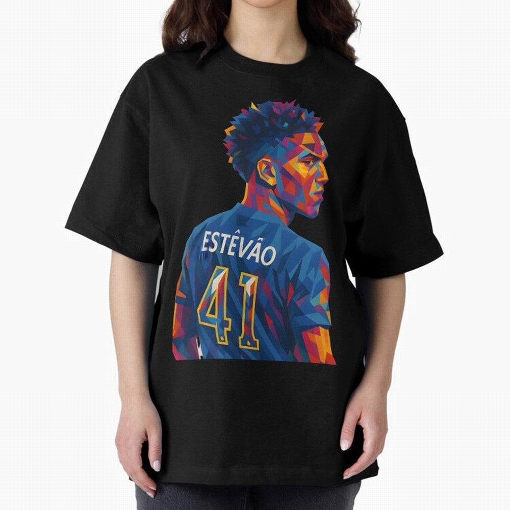 Est¨ºv?o Oversized T-Shirt Stand with the FIFA World Cup 2026 Group Stage Journey through Mbappe Highlights, Argentina, France and Brazil Pride, Retro Football Energy, Iconic Rivalries, Trophy Chase Drama and Stadium Atmosphere; Created for Match
