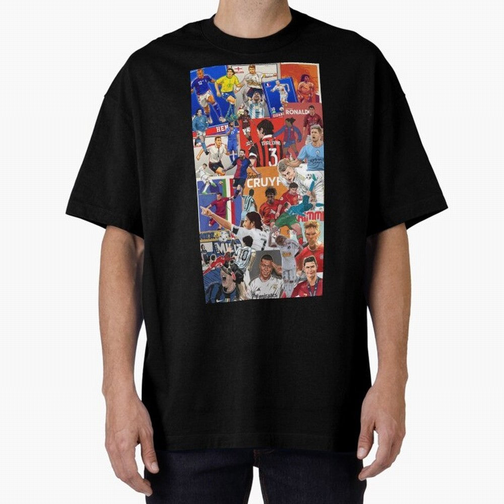 The Greats Oversized T-Shirt Make Memories around Match Day Hype around FIFA World Cup 2026 Group Stage, Messi, France, Vintage Soccer Flavor, Modern Football Stars, National Flags and Final Night Emotion; Built for Supporters Chasing Trophy