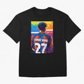 Lamine Yamal Wpap Pop Art Oversized T-Shirt Keep Football History Alive during FIFA World Cup 2026 Capturing CR7, Spain and Netherlands Energy, Tournament Hype, Historic Matchups, Family Viewing Parties and Global Sports Pride; Ideal for Fans Who