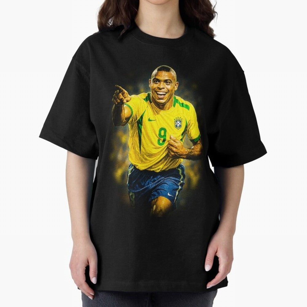 Ronaldo Naz¨¢rio Oversized T-Shirt Follow the Final Road of the FIFA World Cup 2026 Journey through Cristiano Ronaldo Highlights, Brazil, Portugal and Argentina Pride, Stadium Memories, Football Loyalty, International Chants and Championship