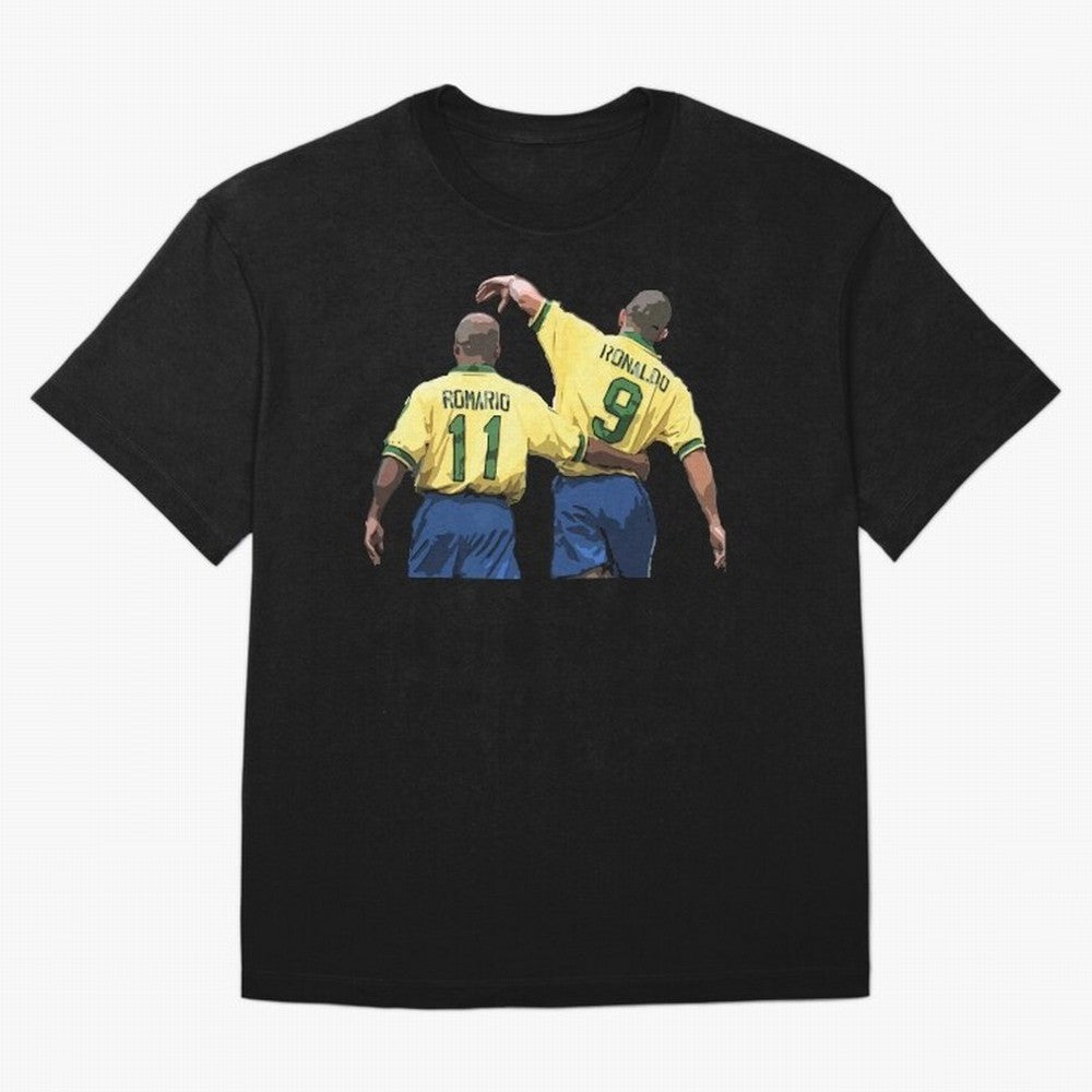 Romario & Ronaldo Oversized T-Shirt Carry the Dream of the FIFA World Cup 2026 USA Canada Mexico Journey through Cristiano Ronaldo Highlights, Argentina and Brazil Pride, Worldwide Fan Energy, Dramatic Goals, Stadium Lights and Championship