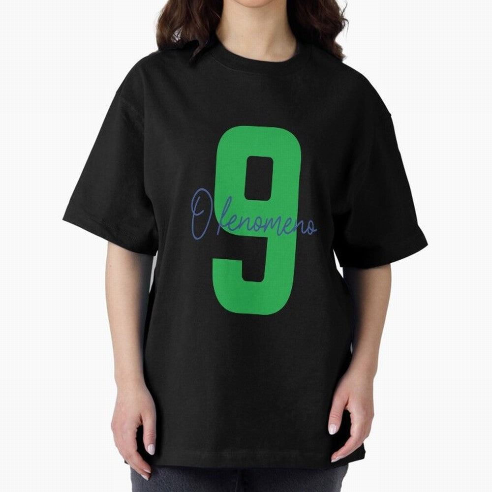 Ronaldo Naz¨¢rio ¡°O Fen?meno¡± 9 GOAT Football Poster Art Oversized T-Shirt Showcase FIFA World Cup 2026 Group Stage for Fans of CR7 and Messi and France, Bringing Match Day Excitement, Supporter Culture, Golden Goals and Global Football Passion;
