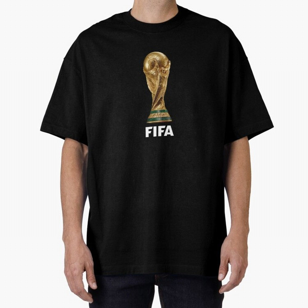 The Biggest Tournament in the World Oversized T-Shirt Celebrate the Biggest Stage of FIFA World Cup 2026 USA Canada Mexico with Cristiano Ronaldo, Spain and Netherlands Energy, Football Festival Excitement, Trophy Ambitions, Country Rivalries and