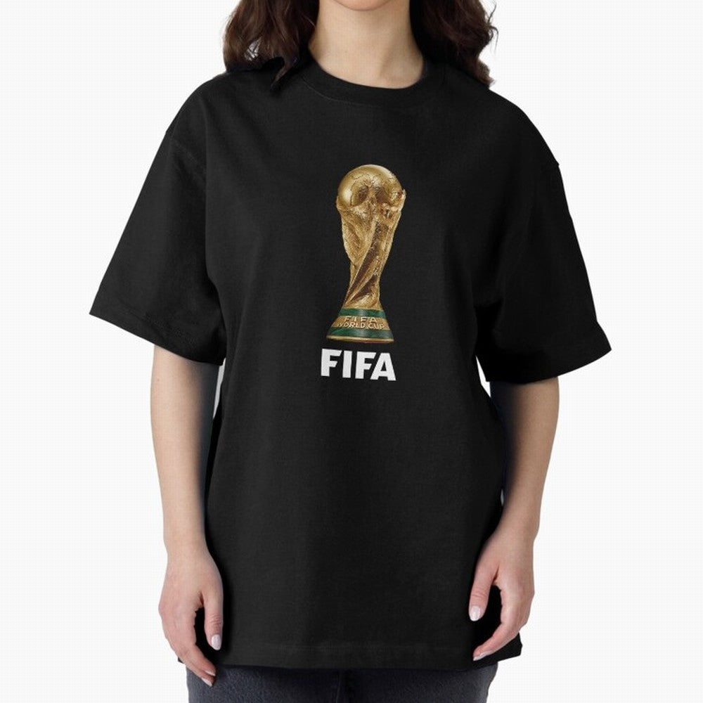 The Biggest Tournament in the World Oversized T-Shirt Celebrate the Biggest Stage of FIFA World Cup 2026 USA Canada Mexico with Cristiano Ronaldo, Spain and Netherlands Energy, Football Festival Excitement, Trophy Ambitions, Country Rivalries and