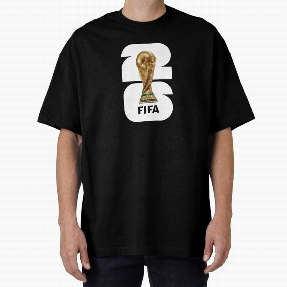 The Biggest Tournament in the World Oversized T-Shirt Celebrate Football Dreams Across the FIFA World Cup 2026 USA Canada Mexico Journey through Mbappe and Neymar Highlights, Argentina and Brazil Pride, Classic Soccer Heritage, Championship
