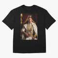 Ronaldo king Oversized T-Shirt Feel the Trophy Chase of Global Football Passion for FIFA World Cup 2026 Group Stage, with CR7 and Messi, England and Germany, Football Passion, Legendary Performances, Festival Vibes and Supporter Community; Built