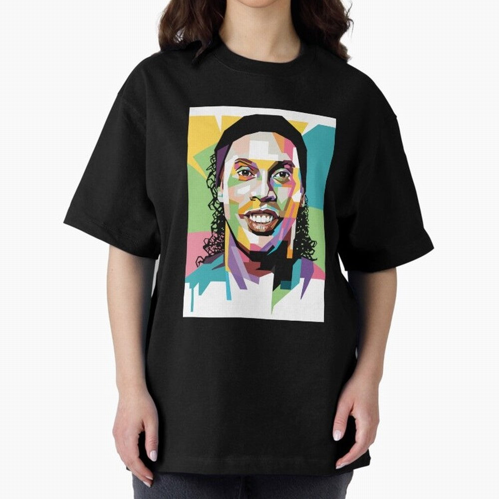 Ronaldo ¨C Legendary Football Star & GOAT Artwork Oversized T-Shirt Experience Match Day Hype around FIFA World Cup 2026 Group Stage, Haaland and Mbappe, England and Germany, Stadium Memories, Football Loyalty, International Chants and Championship