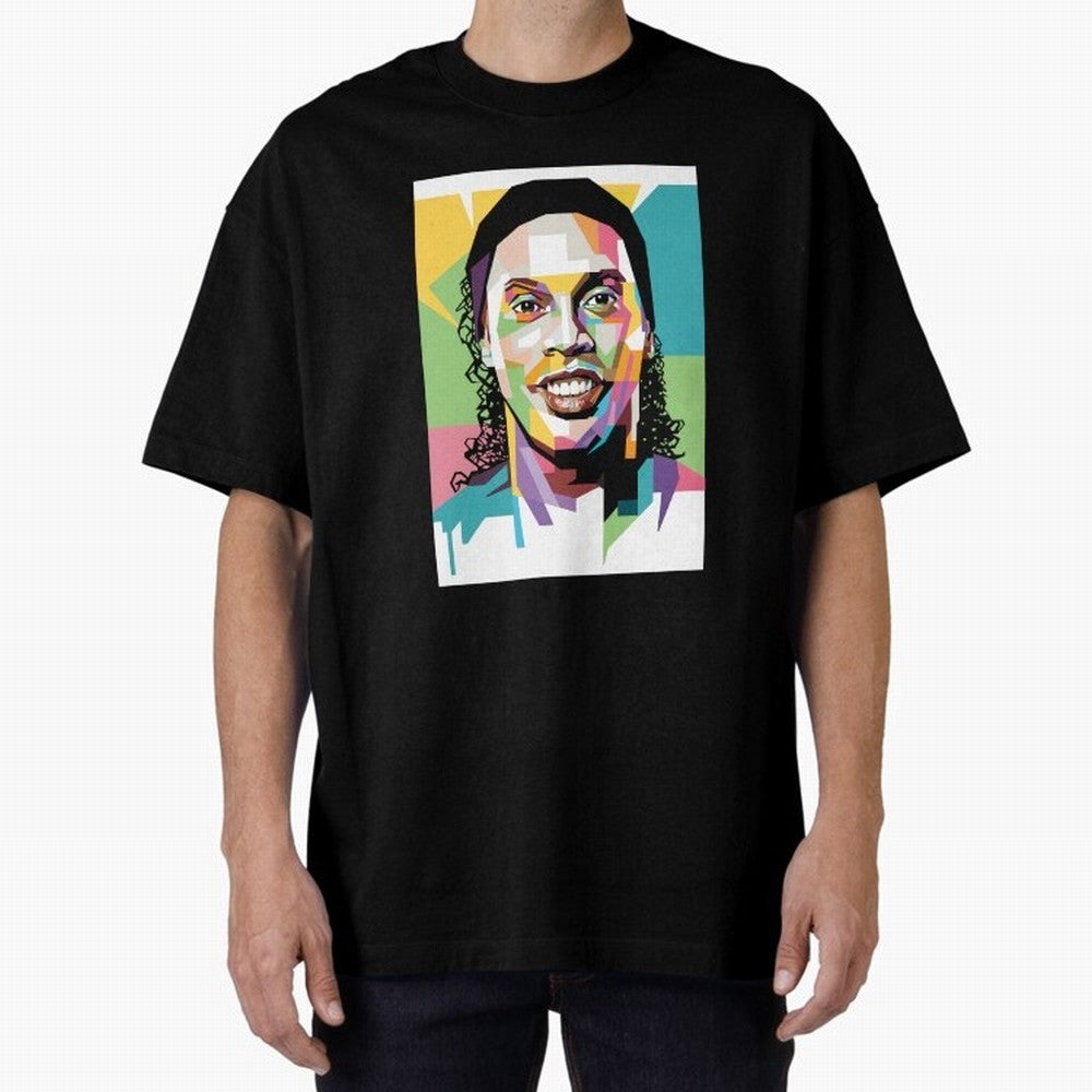 Ronaldo ¨C Legendary Football Star & GOAT Artwork Oversized T-Shirt Experience Match Day Hype around FIFA World Cup 2026 Group Stage, Haaland and Mbappe, England and Germany, Stadium Memories, Football Loyalty, International Chants and Championship