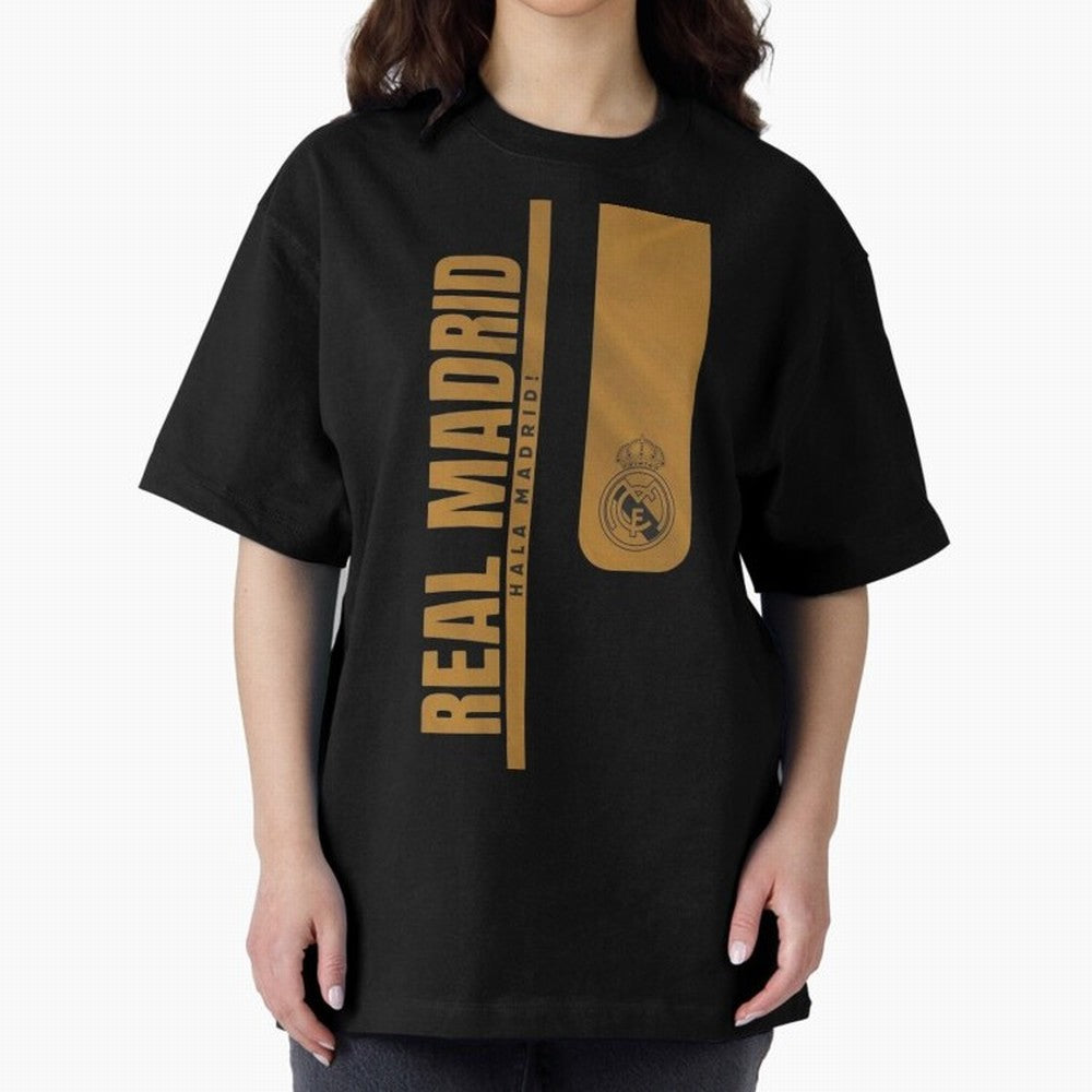 Hala Madrid ¨C The Spirit of Los Blancos Oversized T-Shirt Carry the Dream of FIFA World Cup 2026 Spirit, Highlighting Germany, Haaland, Worldwide Fan Energy, Dramatic Goals, Stadium Lights and Championship Celebrations; Created for Match Day